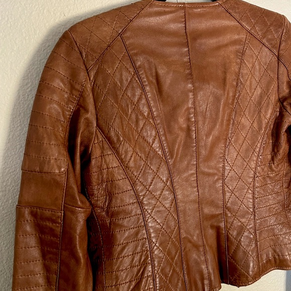 Brand new authentic cognac leather jacket! 🧥 - Picture 7 of 7